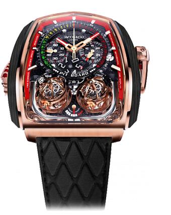 Jacob & Co. Grand Complication Masterpieces Twin Turbo Furious TT200.40.NS.NK.A Replica watch